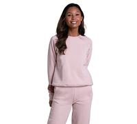 Fruit of the Loom Women's Crafted Comfort Fleece Sweatshirts & Hoodies, Crewneck & Pullover Sweatshirt for Women, Pink, XXL
