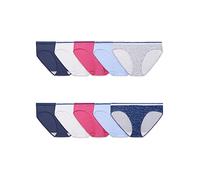 Fruit of the Loom Women's Eversoft Hipster Underwear, Tag Free & Breathable, Available in Plus Size Panties, Cotton-Low Rise-10 Pack-Colors May Vary, 8 (Pack of 10)