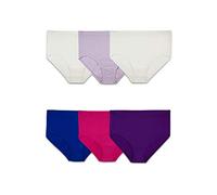 Fruit of the Loom Women's Fit Breathable Cotton-Mesh Briefs, 6 Pack Underwear, Assorted, 9 (Pack of 5)