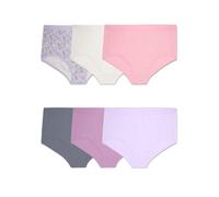 Fruit Of The Loom Womens Fit For Me Plus Size Underwear Designed To Your Curves Brief - Microfiber - Assorted 10 Plus