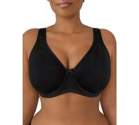 Fruit of the Loom womens Ft813 Full coverage Bra Black Hue 44DD US