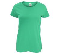 Fruit of the Loom Womens/Ladies Iconic T-Shirt (S) (Kelly Green)