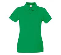 (Small, Bright Green) Fruit of the Loom Womens/Ladies Lady Fit Short-Sleeved Polo Shirt