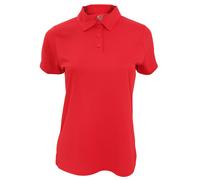 Fruit Of The Loom Womens/Ladies Moisture Wicking Lady-Fit Performance Polo Shirt