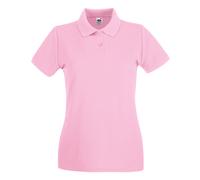 Fruit of the Loom Womens/Ladies Premium Cotton Pique Lady Fit Polo Shirt PC5713