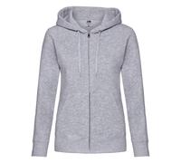 Fruit of the Loom Womens/Ladies Premium Hooded Lady Fit Sweat Jacket