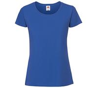 Fruit of the Loom Womens/Ladies Ringspun Premium T-Shirt (S) (Cobalt)