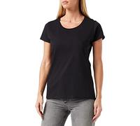 Fruit of the Loom Womens/Ladies Short Sleeve Lady-Fit Original T-Shirt (XL) (Black)