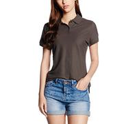 FRUIT OF THE LOOM Women's Premium Polo Shirt, Light Graphite, XL UK