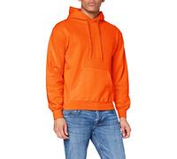 Fruit of the Loom Women's Pull-over Classic Hooded Sweat, Orange, Small