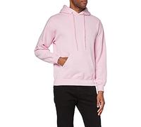 Fruit of the Loom Women's Pull-over Classic Hooded Sweat, Pink, Medium
