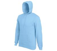 Fruit of the Loom Women's Pull-over Classic Hooded Sweat, Sky, 18 (Manufacturer Size:XX-Large)