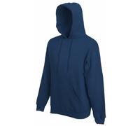 FRUIT OF THE LOOM Women's Pull-over Classic Hooded Sweatshirt Clasic, Blue (Deep Navy), L UK