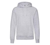 Fruit of the Loom Women's Pull-Over Classic Sports Hoodie Blu (Heather) S