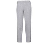 Fruit of the Loom Men's Open Hem Sports Trousers, 1 x grey + 1 x deep navy open + 1 x Hl Kauf notepad, 3XL