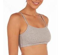 Fruit of the Loom Women's Spag Sports Bra, White/Heather Gray/Black/White/Heather Gray/Black 6-Pack, 34 (Pack of 6)