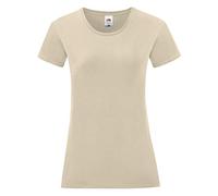 Fruit of the Loom Women's T-Shirt, beige, M