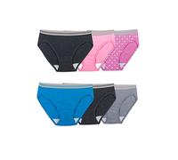Fruit of the Loom Women's Tag Free Cotton Bikini Panties - Multi - Small