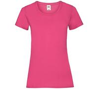 Fruit of the Loom women's value weight t-shirt, lady-fit - - Small