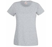 Fruit of the Loom Women's Valueweight T Lady-Fit T-Shirt