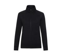Fruit Of The Loom Womens Zip Up Two Pouch Pocket Jacket Ladies Zipped Jumper