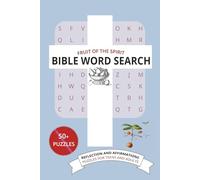 Fruit of the Spirit Bible Word Search: Puzzles with Reflection Questions and Affirmations | 6x9 inches, 120 pages | 50+ Puzzles for Teens and Adults