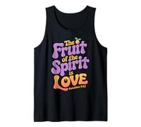 Fruit of the Spirit Love Galatians 5:22 Quote Bible Verse Tank Top