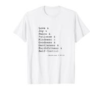 Fruit of the Spirit Words Value Graphic T-Shirt