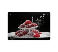 Fruit on Sugar Metal Signs Wall Art Tin Sign