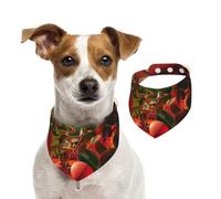 Fruit on The windowsill Pet Scarf Dog Bandanas Spring Summer Soft Cotton Puppy Scarfs Adjustable Accessories for Small Medium Large Girl Boy Pup Large