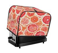 Fruit Orange Slices Toaster Cover 4 Slice Toaster Cover, Dust Cover Kitchen Small Appliance Cover