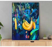 Fruit Paint by Numbers for Adults with Frame 40x50cm Adult Paint by Numbers Landscape Oil Painting DIY Art Craft Kit with Brushes and Acrylic Pigment for Home Bedroom Wall Decor, Gifts Women Ly4-341