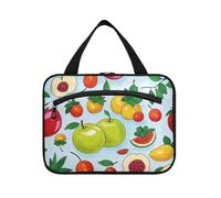 Fruit Pattern Personalized Berry hanging bag for women travel with hook, designer chic for traveling women bolso de mano para hombre L, fruit pattern Personalized berry, Modern