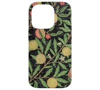 Fruit Pattern William Morris Art Nouveau Pomegranate Lemon Case for iPhone 14 Pro