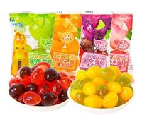 Fruit peel fudge, peach grape mango fruit gummy candy, snack food,Fast food, sweet and sour candy,Wedding candies,healthy nutrition dessert, Chinese snack gift (Mango,200g)