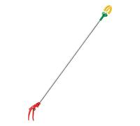 Fruit Picker - Extendable Fruit Collector with Cutting Aid, Ergonomic Design, Sturdy Stainless Steel Head, Practical Tool for High Hanging Fruit Trees, Pear Cherry Harvest in the Garden
