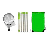 Fruit Picker - Telescopic Extendable Basket Head, Portable Garden Tool | Outdoor Orchard Utility for Pear Lemon Orange, Agricultural Equipment for High Altitude Harvesting, Durable Picking Hardware Ac