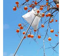 Fruit Picking Harvester, for Apple Pear Lemon Orange Harvesting,with Telescopic Extendable Pole and Non Slip Grip Handle(3m/9.8ft)