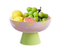 Fruit Plate - 3 Crown Fruit Basket In Metal | Fruit Tray With Built-in Drainer| Decorative Basket Deslenator For Living Room Kitchen House Campagne Picnic Camping