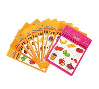 Fruit Prediction Mentalism Cards - Close-Up Magic Prop for Mind Reading Tricks, Party Interaction, Illusion Performance
