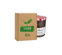 Fruit Preserve Jam Jar - Fig Preserves - 370g - Compatible with Bonne Maman By Luxe Bitez (Pack of 6)