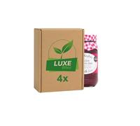 Fruit Preserve Jam Jar - Raspberry Extra Jam - 340g - Compatible with Mrs Darlington's By Luxe Bitez (Pack of 4)
