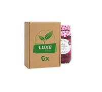 Fruit Preserve Jam Jar - Raspberry Extra Jam - 340g - Compatible with Mrs Darlington's By Luxe Bitez (Pack of 6)