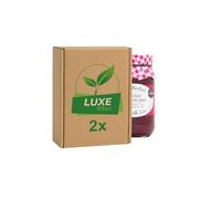Fruit Preserve Jam Jar - Raspberry Extra Jam - 340g - Compatible with Mrs Darlington's By Luxe Bitez (Pack of 2)