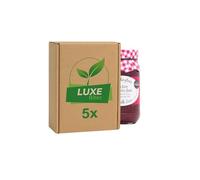 Fruit Preserve Jam Jar - Raspberry Extra Jam - 340g - Compatible with Mrs Darlington's By Luxe Bitez (Pack of 5)