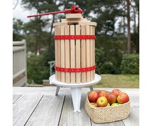 Fruit Press 6, 12, 18 Litre Apple/Cider & Straining Bags Scratter/Pulp Bucket