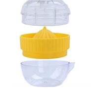 Fruit Press Squeezer Plastic Juicer Juice Lemon Manual Citrus (Color : Yellow)