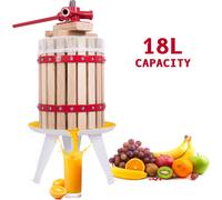 Fruit Pressed Wine Cider Maker Crusher Apple Juicer Homemade Kit Tool Hard Wood
