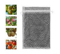 Fruit Protection Bags, Garden Plant Protect Mesh Bags Fruit Netting Bags With Drawstring For Strawberry Grape Vegetables(100pcs13X18cm)