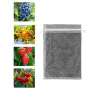 Fruit Protection Bags, Garden Plant Protect Mesh Bags Fruit Netting Bags With Drawstring For Strawberry Grape Vegetables(100pcs 9X12cm)